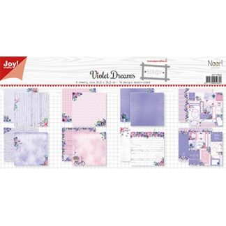 Papierset-Noor- Design Violet Dreams