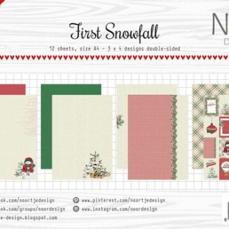 Papierset - Noor design - First Snowfall