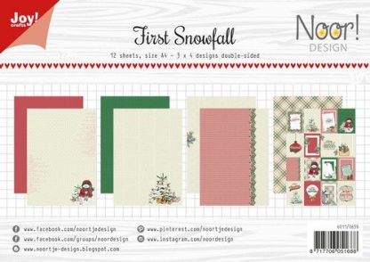 Papierset - Noor design - First Snowfall