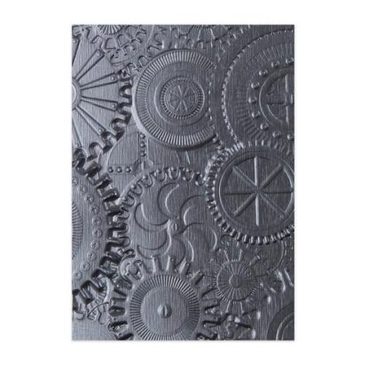 Sizzix -Tim Holtz embossing folder mechanics