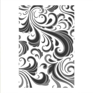 Sizzix  3D Texture fades embossing folder Swirls