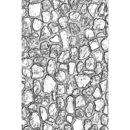 Sizzix â3-D Texture fades embossing folder Mini cobblestone