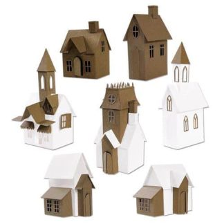 Sizzix Thinlits Die - Village Collection