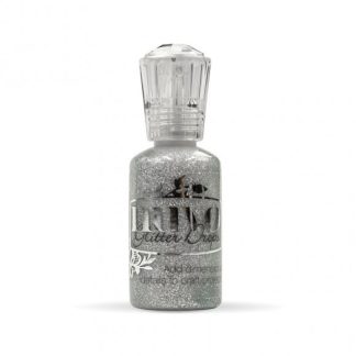 Tonic Studios Nuvo glitter drops 30ml silver moondust