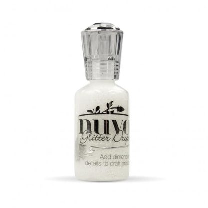 Tonic Studios Nuvo glitter drops 30ml white blizzard