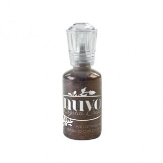 Tonic Studios Nuvo glitter drops 30ml chocolate fondue