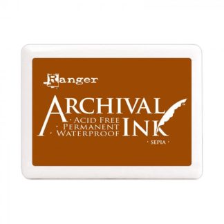 Ranger Archival jumbo ink pad sepia