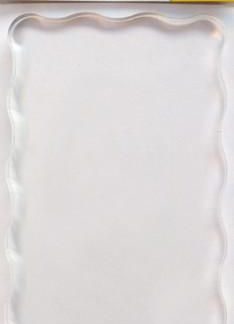 Nellie's Choice acrylic stamping bloc 160x90x8mm