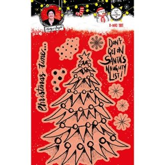 ABM Clear Stamp Christmas Tree Essentials 148x210mm nr.82