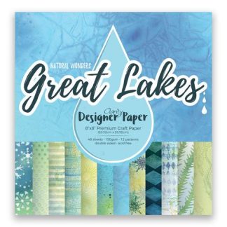 Great Lakes 8"" x 8"" Clarity Designer Paper