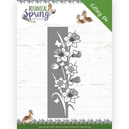 Dies - Amy Design - Botanical Spring - Daffodil Border