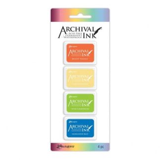 Ranger archival mini ink pad kit 3