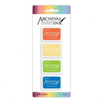 Ranger archival mini ink pad kit 3