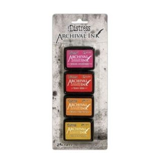 Ranger -Tim Holtz distress archival mini ink pad kit #1