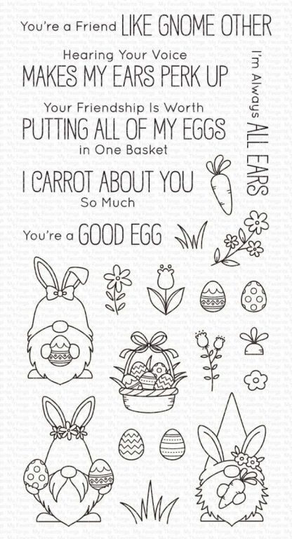 My Favorite Things Spring Gnomes Clear Stamps
