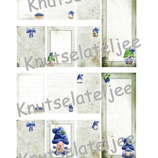 Blue Berry junk cards (2 blz 160gr enkel)