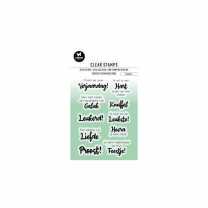 Studio Light Clear Stamp By Laurens nr.355