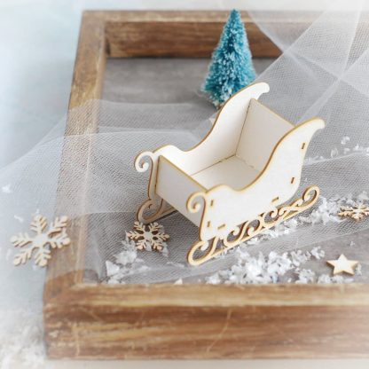 3d Santa Sleigh