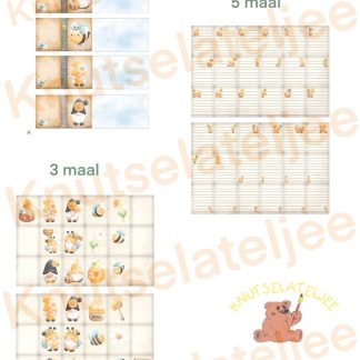 Gnomes bijtjes miniboekje 2 set 2