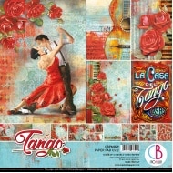 Tango Double-Sided Paper Pad 12""x12"" 12/Pkg