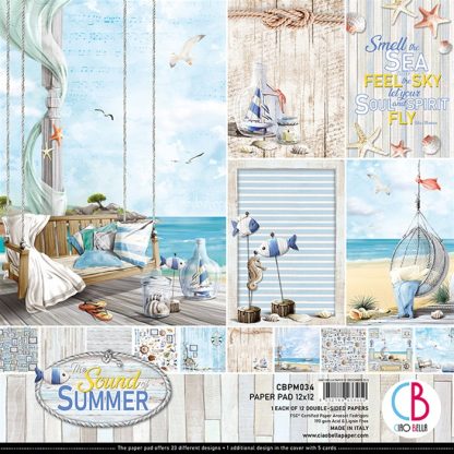 Sound Of Summer Double sided paperpad 30.5*30.5cm (12/pk)