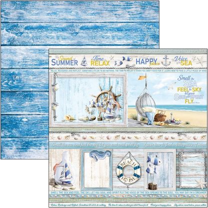 Summer Cards Double-Sided Paper Sheet 12""x12""