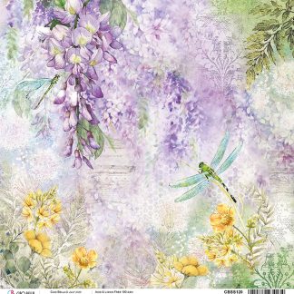 Wisteria Double-Sided Paper Sheet 30.5*30.5cm