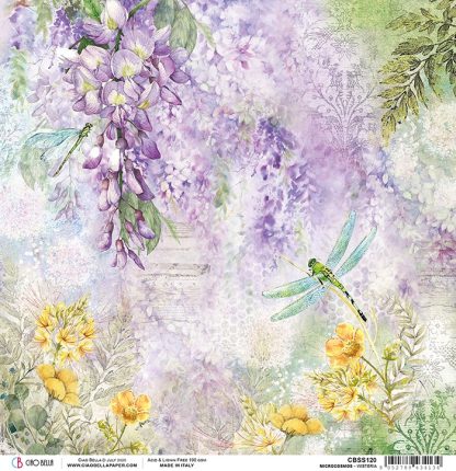Wisteria Double-Sided Paper Sheet 30.5*30.5cm