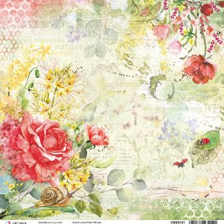 Roses Double-Sided Paper Sheet 30.5*30.5cm