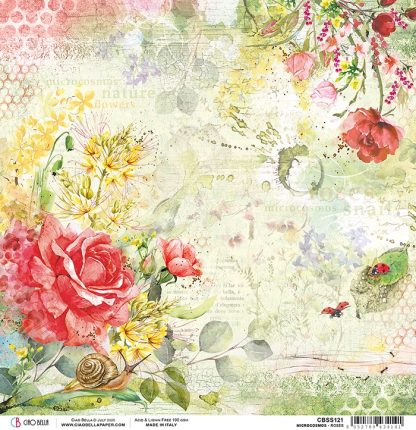 Roses Double-Sided Paper Sheet 30.5*30.5cm