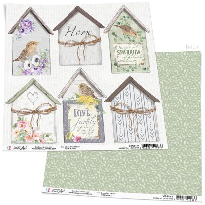 House Cards Paper Sheet 30,5x30,5