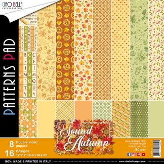 Sounf of Autumn Double-sided Patterns PAd 30.5*30.5cm 8/pk