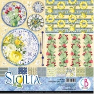 Sicilia Double-Sided Patterns Pad 12""x12"" 8/Pkg