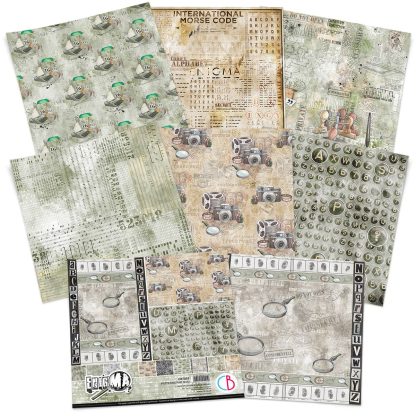 Enigma Patterns Pad 30,5x30,5 8/Pkg