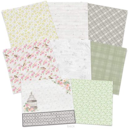 Sparrow Hill Patterns Pad 30,5x30,5cm 8/Pkg