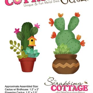 Scrapping Cottage Potted Cactus