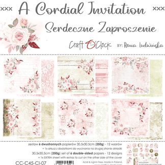 A CORDIAL INVITATION 30,5x30,5cm