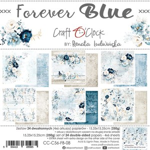 FOREVER BLUE -15,25x15,25cm