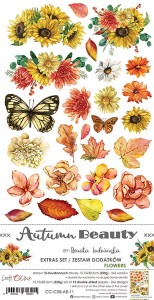 AUTUMN BEAUTY FLOWERS 15,75x30,5cm