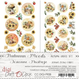 LABELS SET - 28 -AUTUMN MOODS-AUTUMN SET