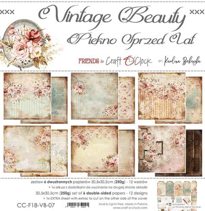 VINTAGE BEAUTY 30,5x30,5 6blz dubbel