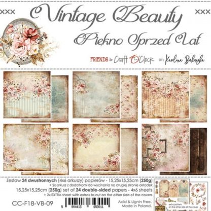 VINTAGE BEAUTY 15,25x15,25 24blz-4x6