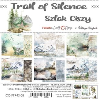 TRAIL OF SILENCE 15,25x15,25cm