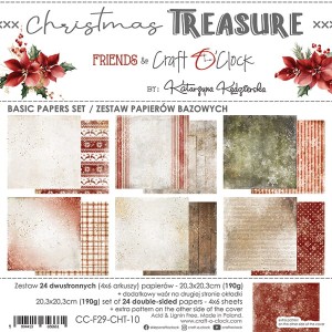 CHRISTMAS TREASURE BASIC 20,3x20,3cm