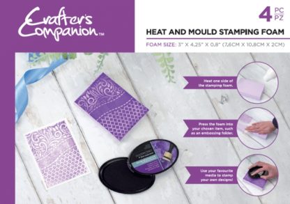 Crafter's Companion Heat and Mould Stamping Foam (4pcs)