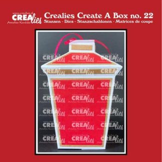 Crealies Create A Box no. 22 Lantaarn