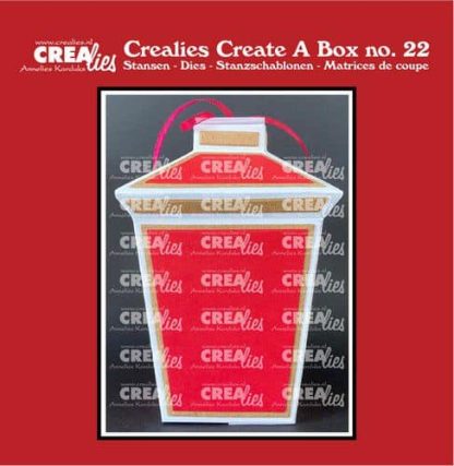 Crealies Create A Box no. 22 Lantaarn