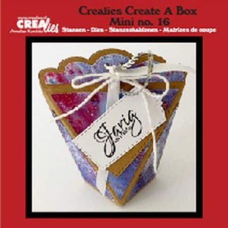 Crealies Create A Box Mini no. 16 zakdoosje