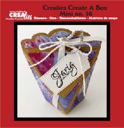 Crealies Create A Box Mini no. 16 zakdoosje