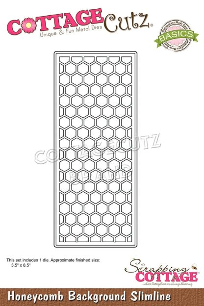 Scrapping Cottage Honeycomb Background Slimline